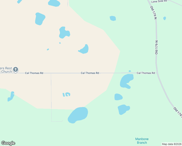 map of restaurants, bars, coffee shops, grocery stores, and more near 602 Cal Thomas Road in Whigham