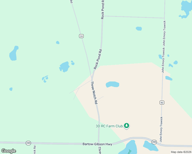 map of restaurants, bars, coffee shops, grocery stores, and more near 5885 Rock Pond Road in Iron City