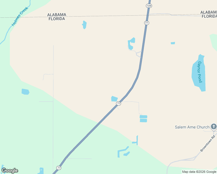 map of restaurants, bars, coffee shops, grocery stores, and more near 5834 Florida 77 in Graceville