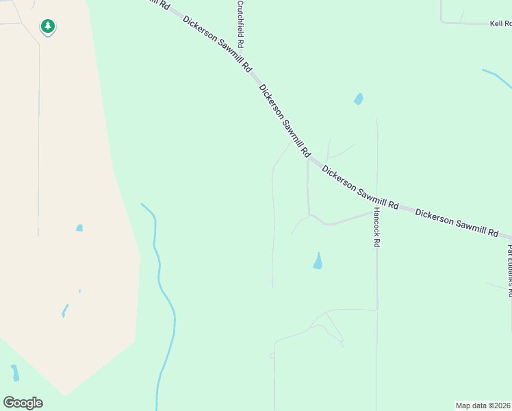 map of restaurants, bars, coffee shops, grocery stores, and more near 130 Long Leaf Road in Lucedale
