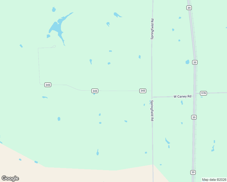 map of restaurants, bars, coffee shops, grocery stores, and more near 4033 Springfield Road in Normangee