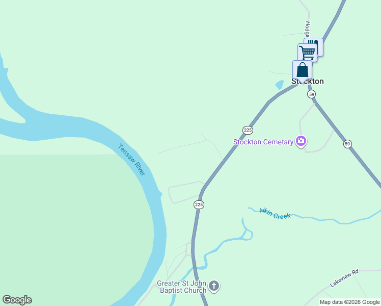 map of restaurants, bars, coffee shops, grocery stores, and more near 8992 Marlin Street in Stockton