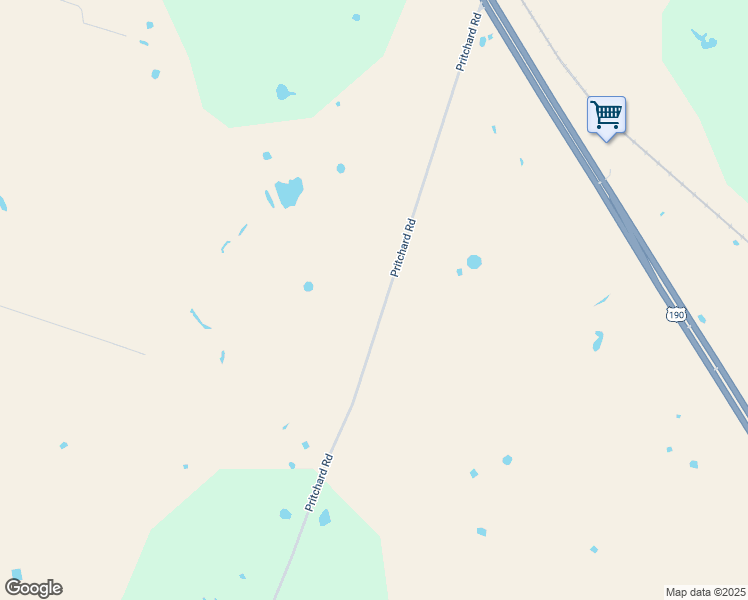 map of restaurants, bars, coffee shops, grocery stores, and more near 9250 Pritchard Road in Temple