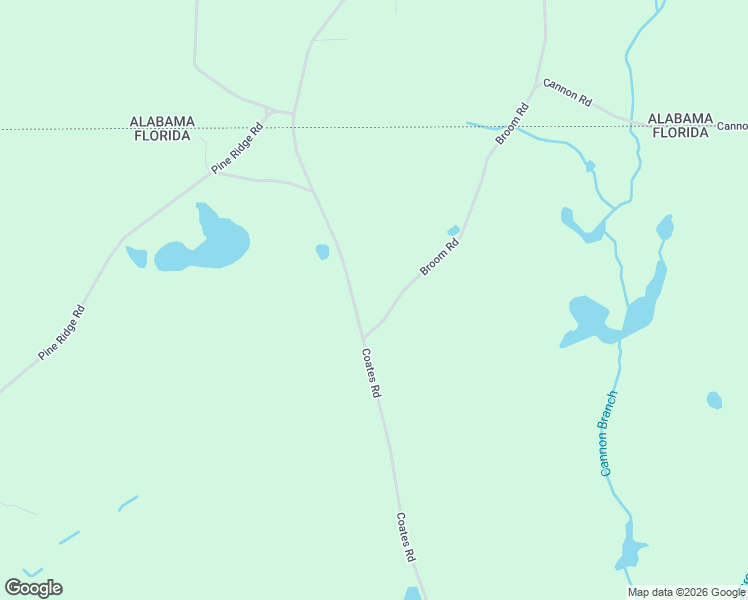 map of restaurants, bars, coffee shops, grocery stores, and more near 1036 Broom Road in Bonifay