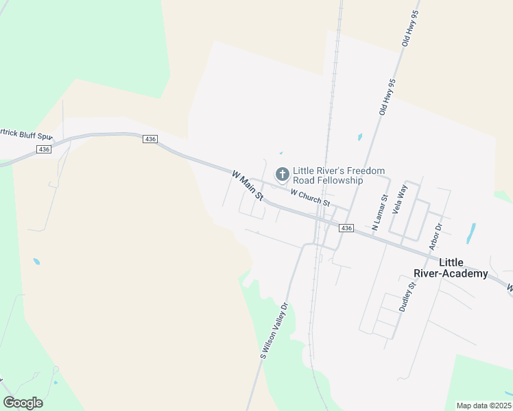 map of restaurants, bars, coffee shops, grocery stores, and more near 1411 Leon Road in Little River-Academy