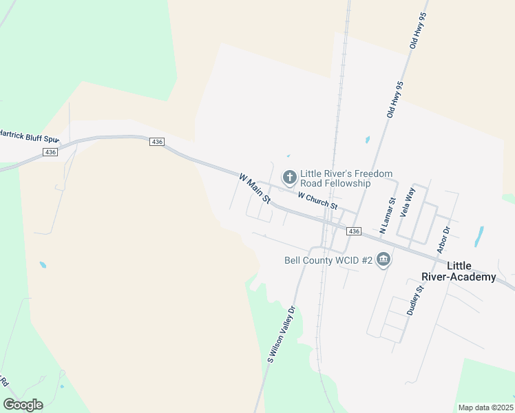 map of restaurants, bars, coffee shops, grocery stores, and more near 1411 Leon Road in Little River-Academy