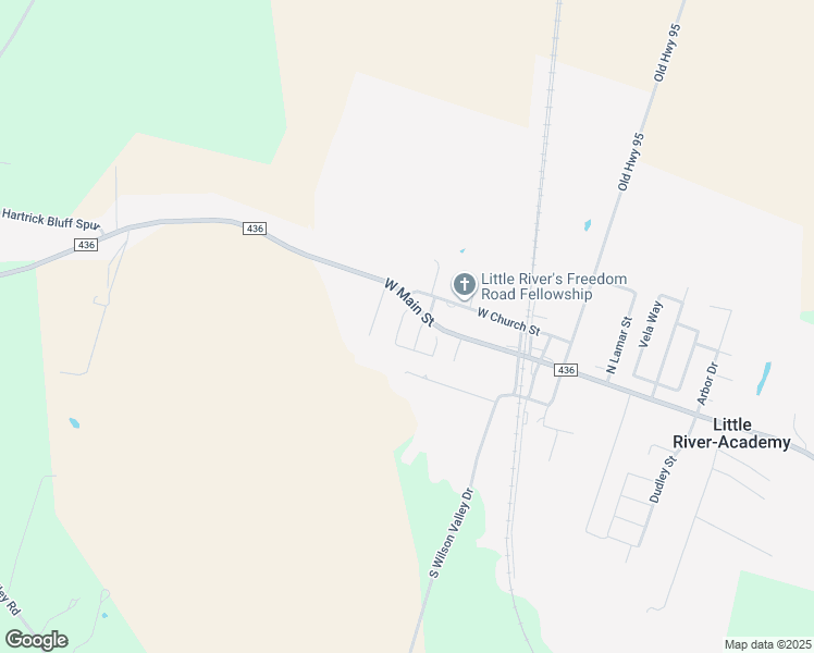 map of restaurants, bars, coffee shops, grocery stores, and more near 1411 Leon Road in Little River-Academy