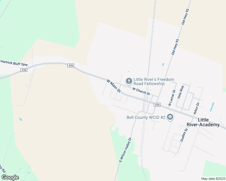 map of restaurants, bars, coffee shops, grocery stores, and more near 1411 Leon Road in Little River-Academy