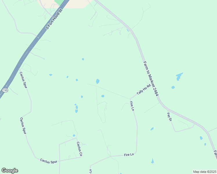 map of restaurants, bars, coffee shops, grocery stores, and more near 543 Tally Ho Road in Killeen