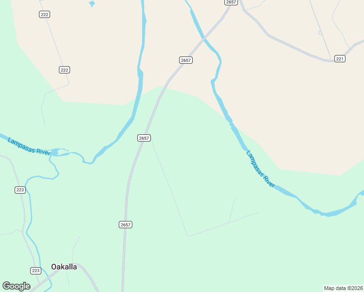 map of restaurants, bars, coffee shops, grocery stores, and more near 153 Winding River Road in Kempner