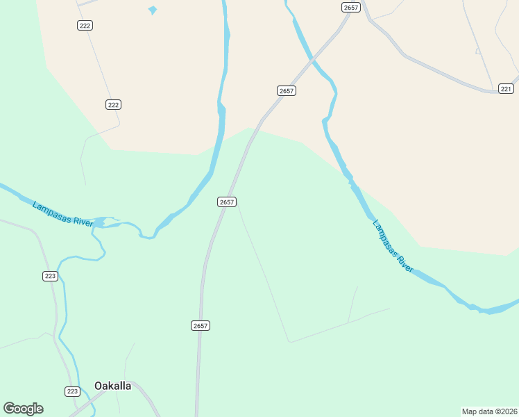 map of restaurants, bars, coffee shops, grocery stores, and more near 153 Winding River Road in Kempner