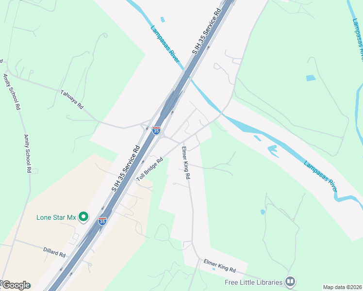 map of restaurants, bars, coffee shops, grocery stores, and more near 369 Elmer King Road in Belton