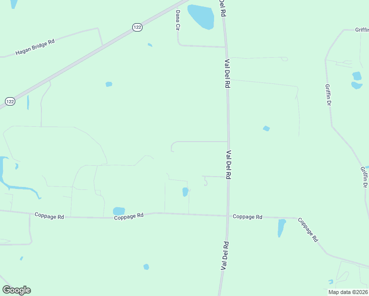 map of restaurants, bars, coffee shops, grocery stores, and more near 5877 Val Del Road in Hahira