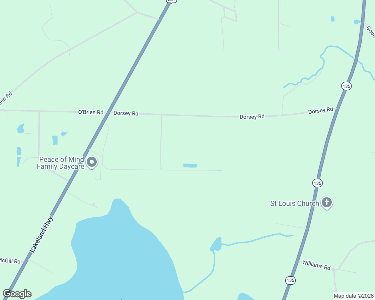 map of restaurants, bars, coffee shops, grocery stores, and more near 207 Darsey Road in Naylor