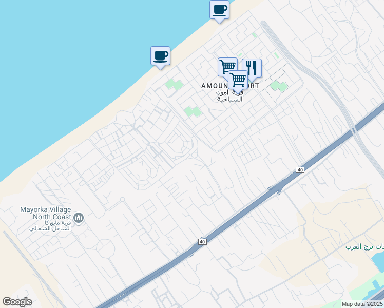 map of restaurants, bars, coffee shops, grocery stores, and more near in 