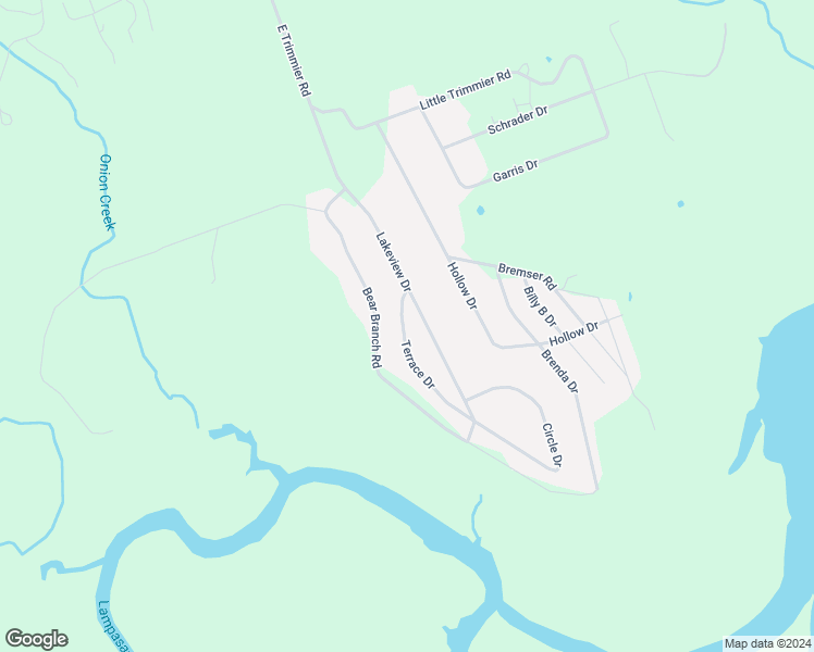 map of restaurants, bars, coffee shops, grocery stores, and more near 192 Terrace Drive in Killeen