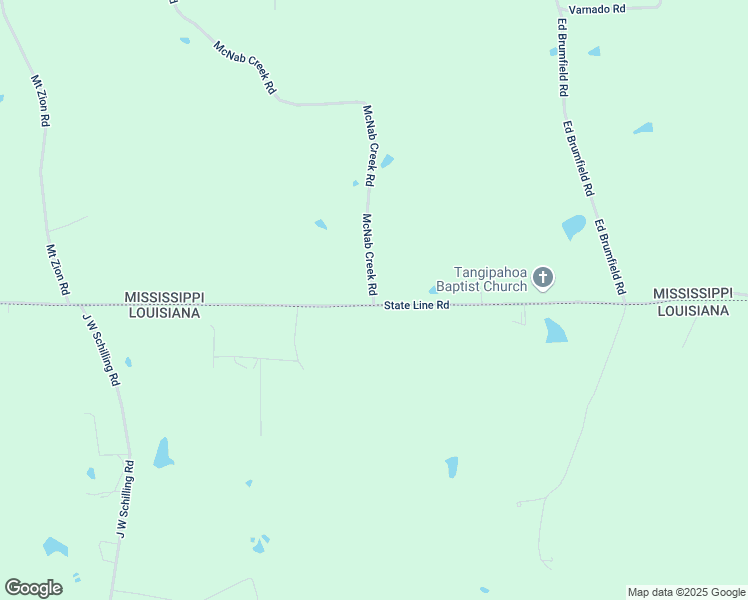 map of restaurants, bars, coffee shops, grocery stores, and more near 1001 McNab Creek Road in Osyka
