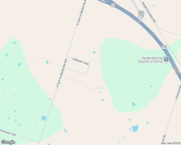 map of restaurants, bars, coffee shops, grocery stores, and more near 378 Callahan Loop in Temple