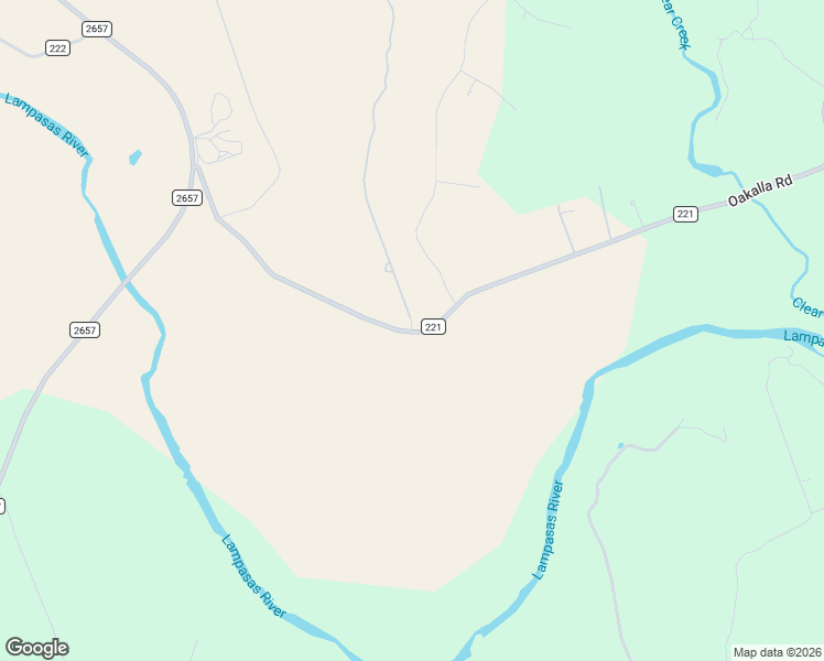 map of restaurants, bars, coffee shops, grocery stores, and more near 630 County Road 221 in Kempner