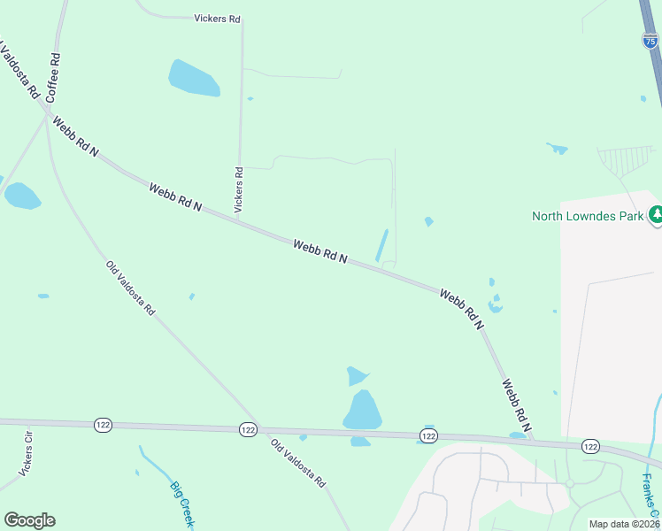 map of restaurants, bars, coffee shops, grocery stores, and more near 7899 Webb Road North in Hahira