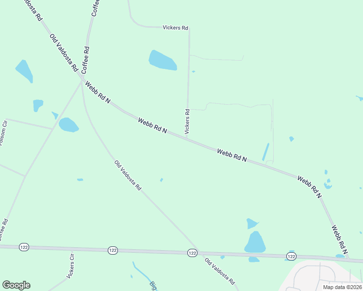 map of restaurants, bars, coffee shops, grocery stores, and more near 7935-8003 Webb Road North in Hahira