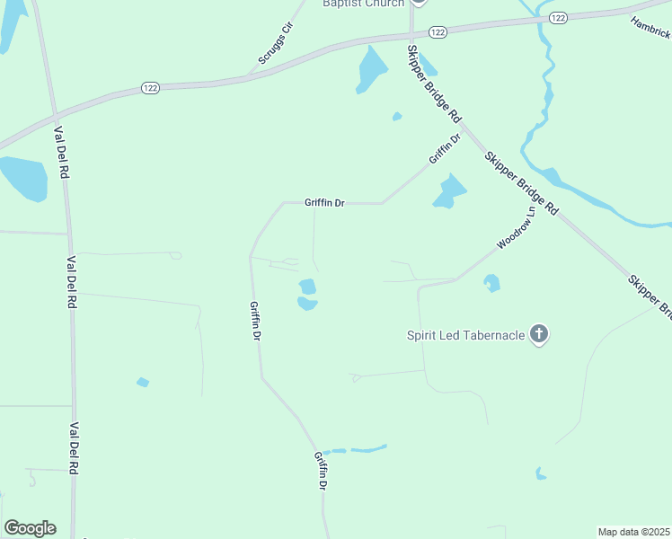 map of restaurants, bars, coffee shops, grocery stores, and more near 5616 Griffin Dr in Hahira