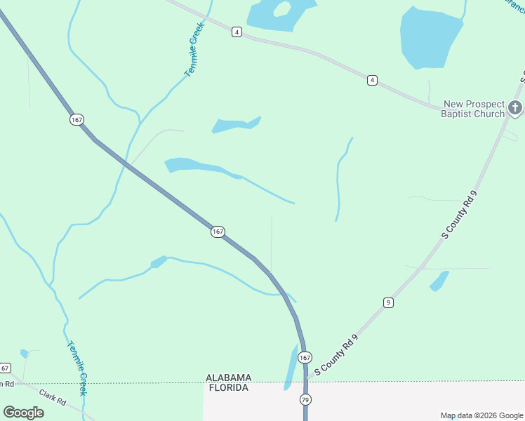 map of restaurants, bars, coffee shops, grocery stores, and more near 7727 Alabama 167 in Hartford