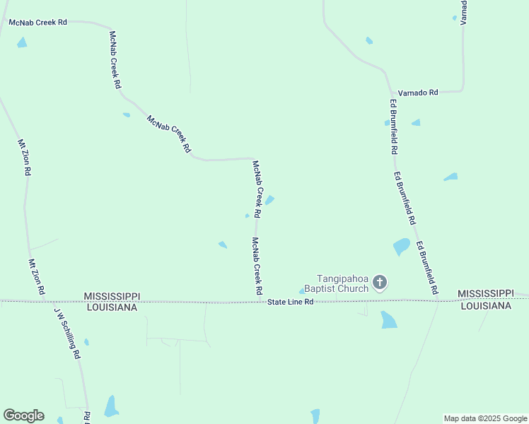 map of restaurants, bars, coffee shops, grocery stores, and more near 1001-2037 McNab Creek Road in Osyka