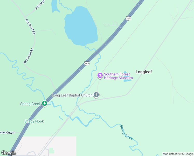 map of restaurants, bars, coffee shops, grocery stores, and more near in Longleaf