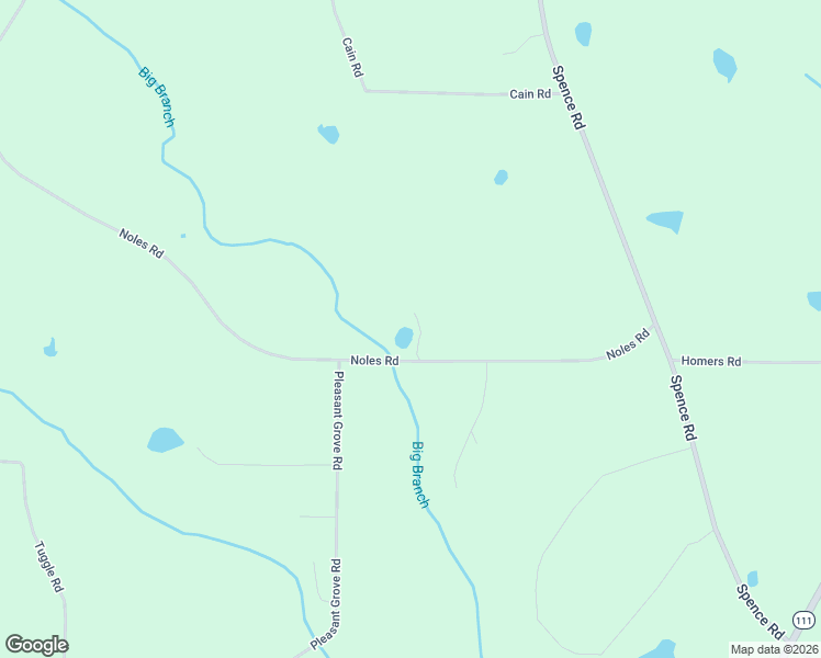 map of restaurants, bars, coffee shops, grocery stores, and more near 631 Noles Road in Ochlocknee