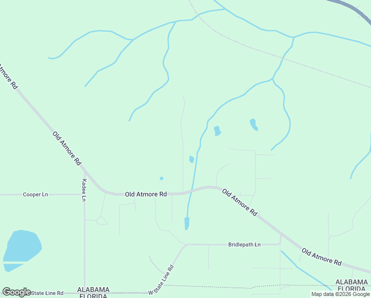 map of restaurants, bars, coffee shops, grocery stores, and more near 226 Tom Shivers Road in Flomaton