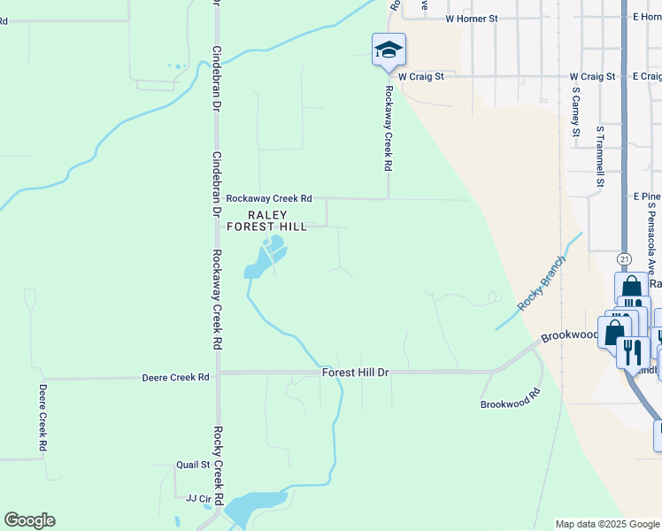 map of restaurants, bars, coffee shops, grocery stores, and more near 1256 Nicole Avenue in Atmore