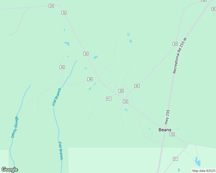 map of restaurants, bars, coffee shops, grocery stores, and more near 3539 County Road 32 in Colmesneil