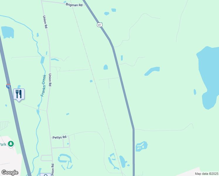 map of restaurants, bars, coffee shops, grocery stores, and more near 6112 R Dustin Cain Street in Hahira