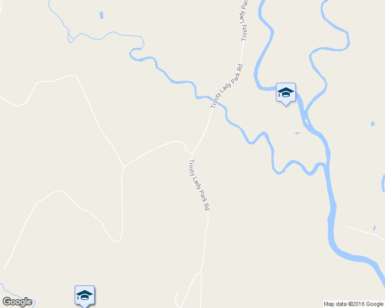 map of restaurants, bars, coffee shops, grocery stores, and more near Trinity Lady Park Rd in Trinity