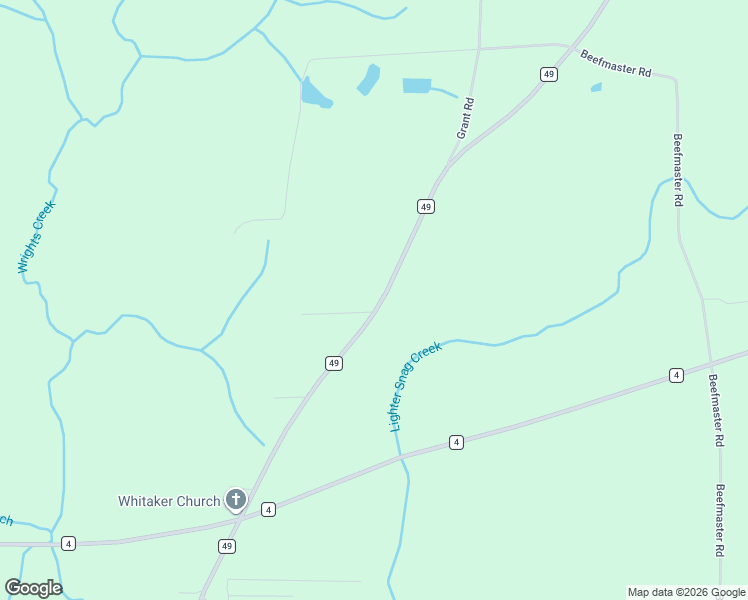 map of restaurants, bars, coffee shops, grocery stores, and more near 11081 County Road 49 in Slocomb