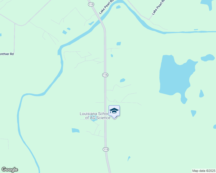 map of restaurants, bars, coffee shops, grocery stores, and more near 5330 Highway 115 in Bunkie