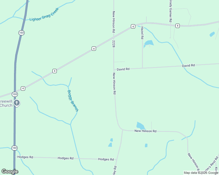 map of restaurants, bars, coffee shops, grocery stores, and more near 2718 New Hinson Road in Slocomb