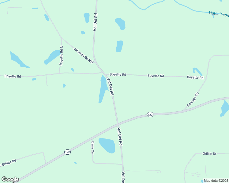 map of restaurants, bars, coffee shops, grocery stores, and more near 6286 Val Del Road in Hahira