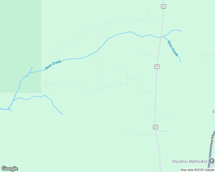 map of restaurants, bars, coffee shops, grocery stores, and more near 9050 Rice Creek Road in Baldwin