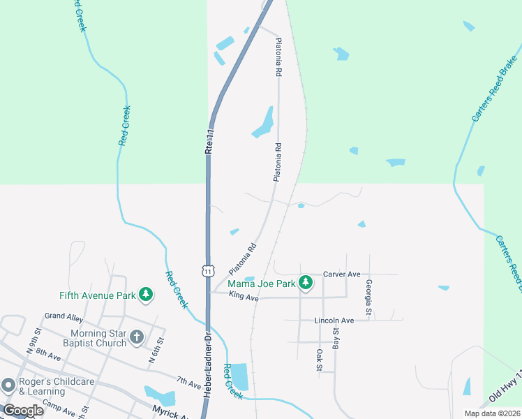 map of restaurants, bars, coffee shops, grocery stores, and more near 59 Piatonia Road in Lumberton