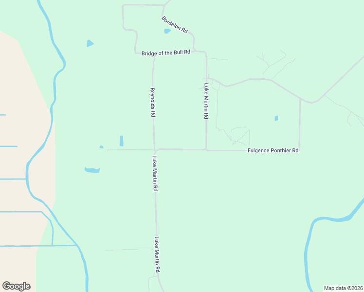 map of restaurants, bars, coffee shops, grocery stores, and more near 288-438 Luke Martin Road in Bunkie