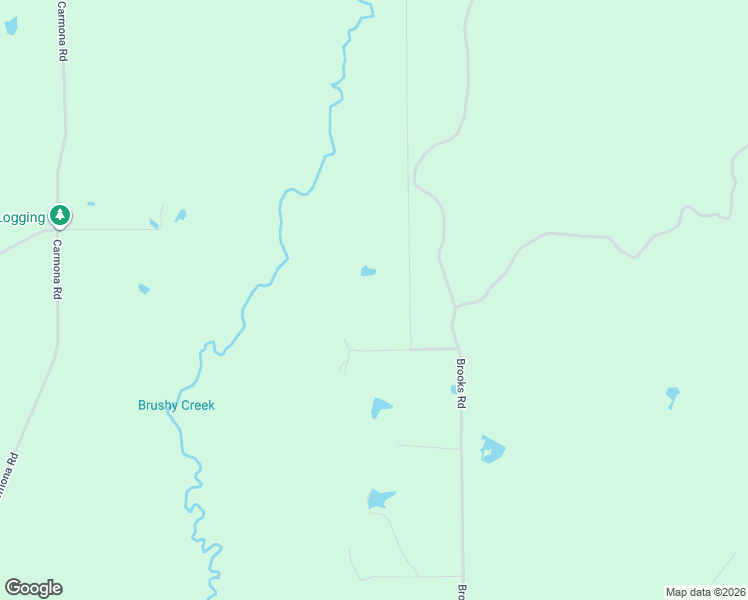 map of restaurants, bars, coffee shops, grocery stores, and more near 163 Junior Brooks Road in Corrigan