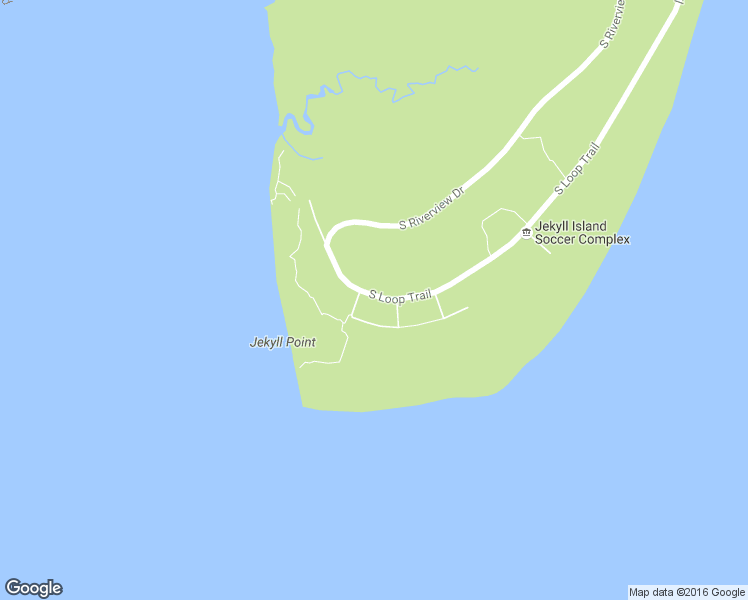 map of restaurants, bars, coffee shops, grocery stores, and more near 794 South Beachview Drive in Jekyll Island