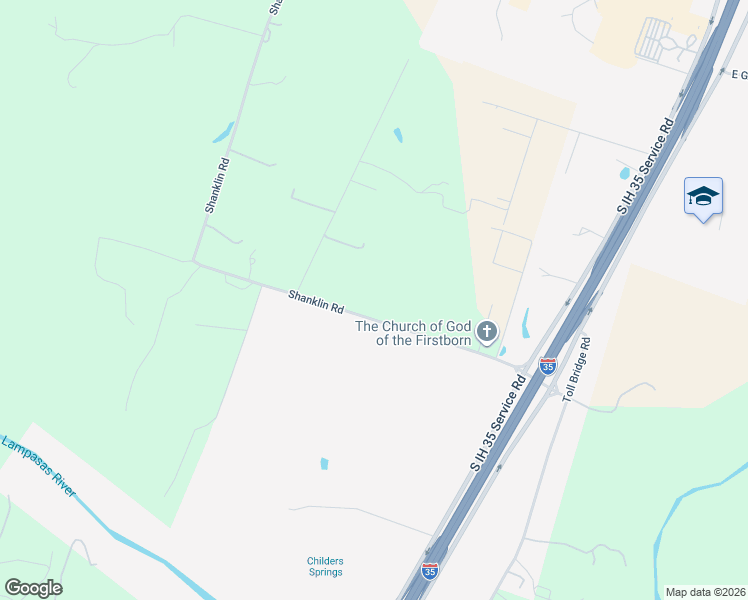 map of restaurants, bars, coffee shops, grocery stores, and more near 888 Shanklin Road in Belton