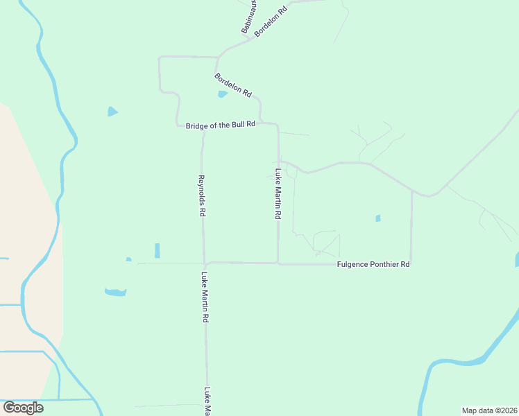 map of restaurants, bars, coffee shops, grocery stores, and more near 288 Luke Martin Road in Bunkie