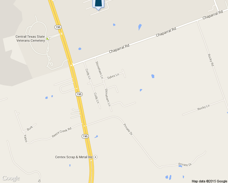 map of restaurants, bars, coffee shops, grocery stores, and more near 228 Ariana Court in Killeen