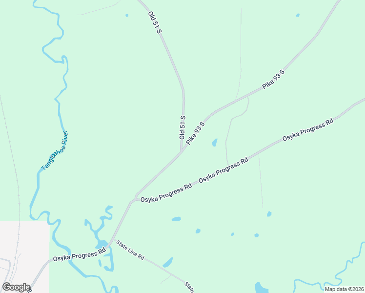 map of restaurants, bars, coffee shops, grocery stores, and more near 1080 Pike 93 South in Osyka