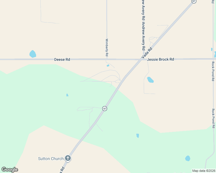 map of restaurants, bars, coffee shops, grocery stores, and more near 4105 Vada Road in Bainbridge