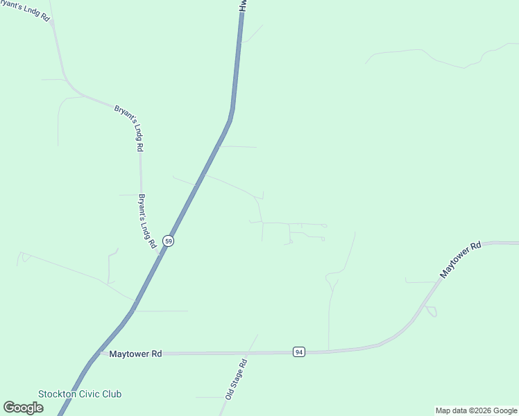 map of restaurants, bars, coffee shops, grocery stores, and more near 10771 Thompson Road in Stockton